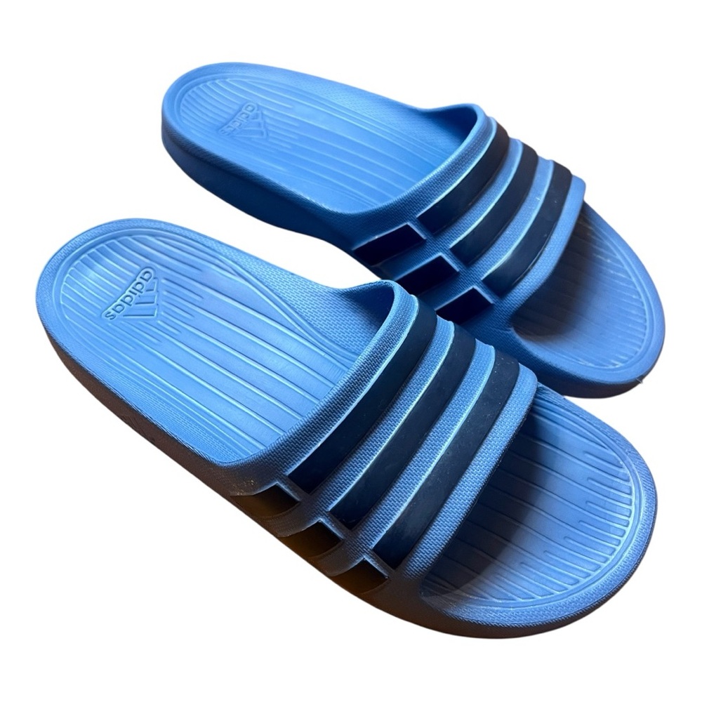 Adidas Classic Blue Slides